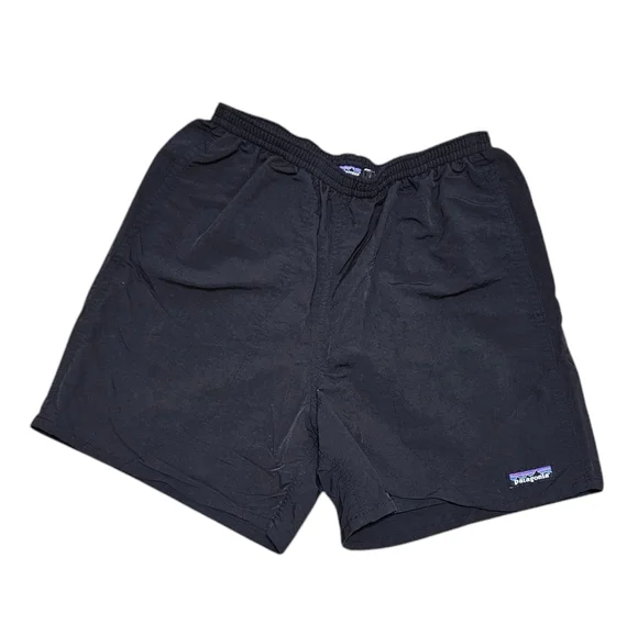 Patagonia Swim Trunks Netplus Shells Black Lined Men's Size Small *READ* - Picture 1 of 5